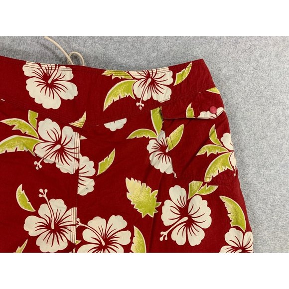 Patagonia Wavefarer Floral Swim Surf Board Shorts‎ (Men's 34) Red - Picture 11 of 12